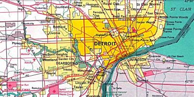 Harita Detroit