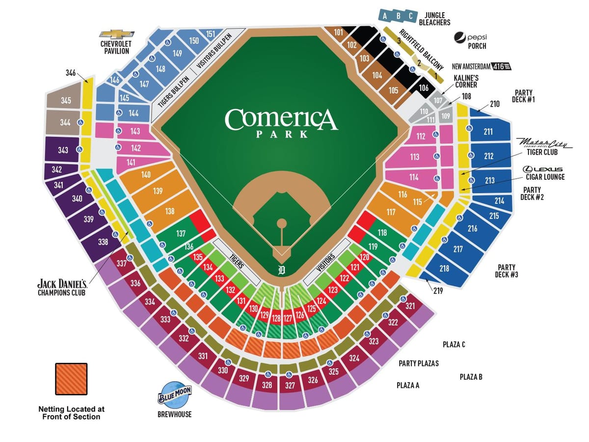 harita comerica park