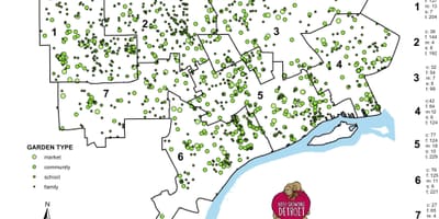 Detroit bahçe göster