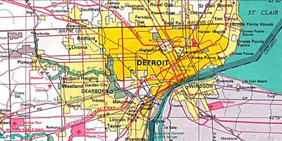 Harita Detroit